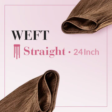 DreamCatchers weft extensions, straight, 24"
