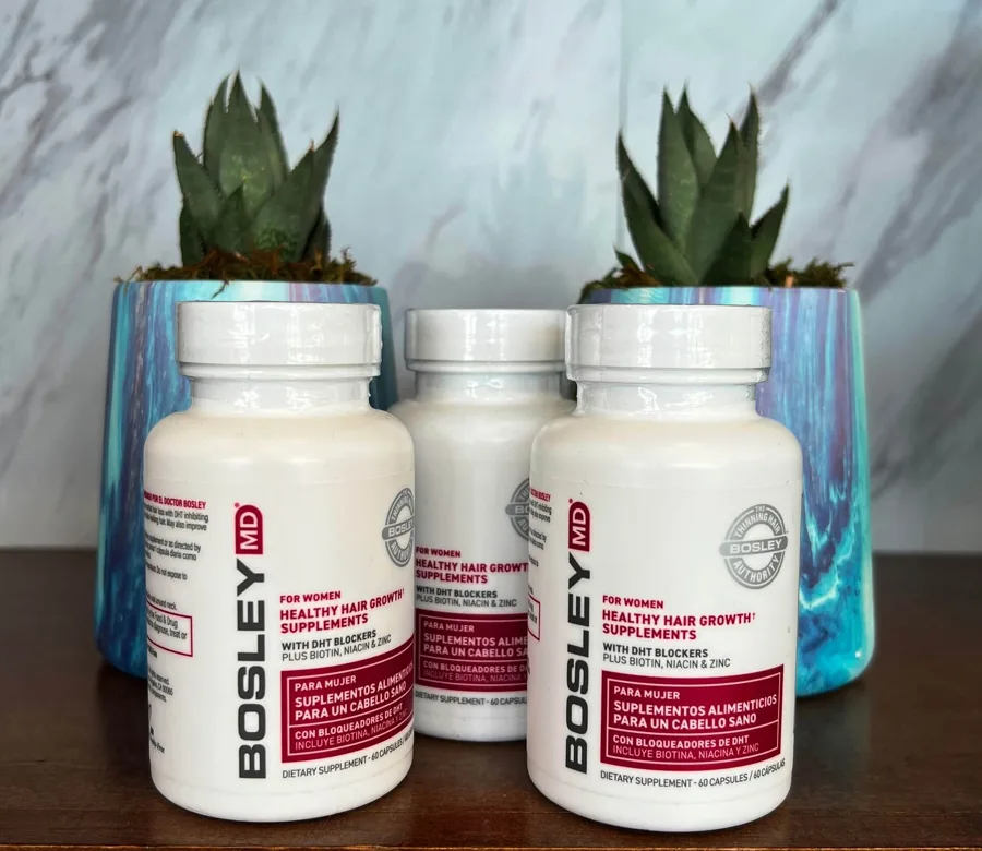 Bosley Professional Strength hair and scalp products