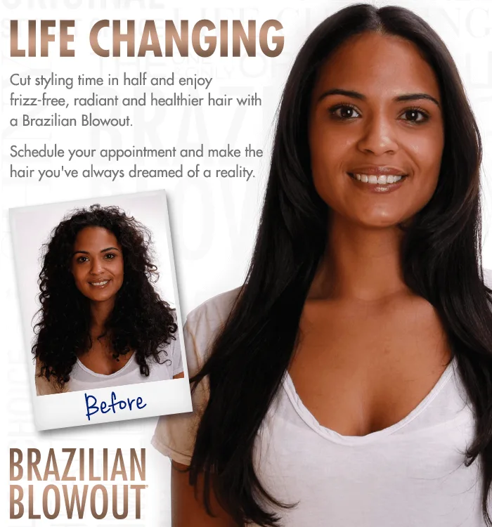 Brazilian Blowout aftercare products