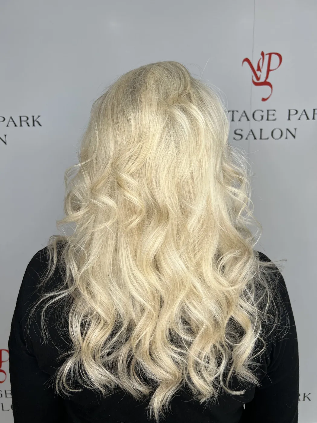 Color and cut result at Vintage Park Salon