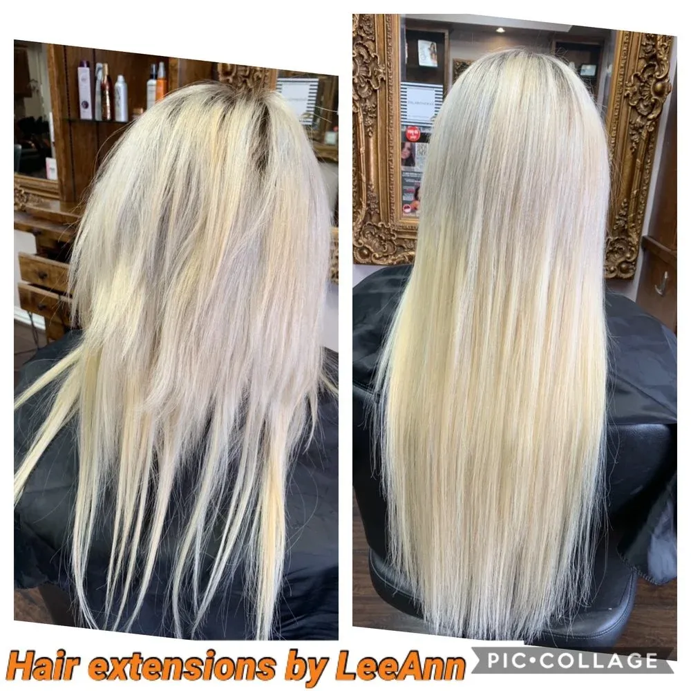 Color service result at Vintage Park Salon