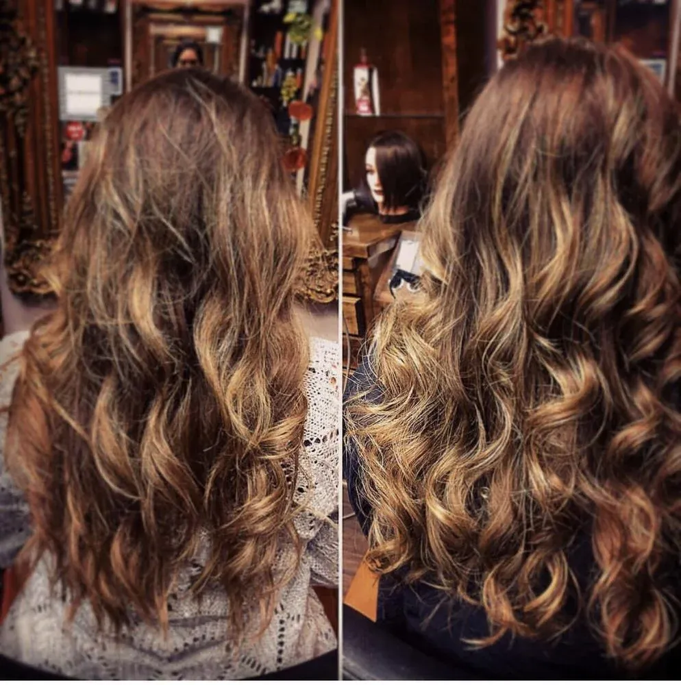 Salon styling result at Vintage Park Salon